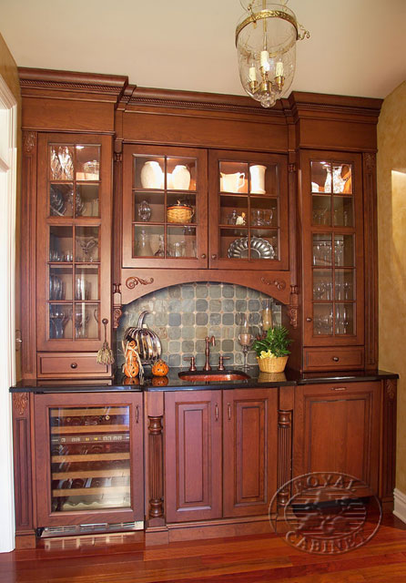 Custom Cabinets Bars Wine Cellars